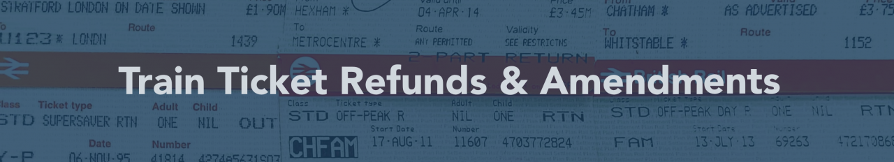 train travel refunds