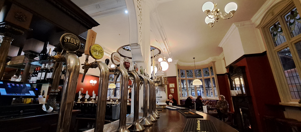 york station pub - interior