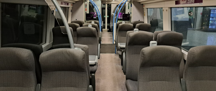 class 168 interior