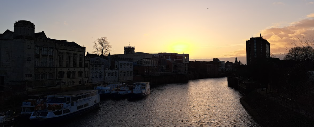 river ouse at sunrise