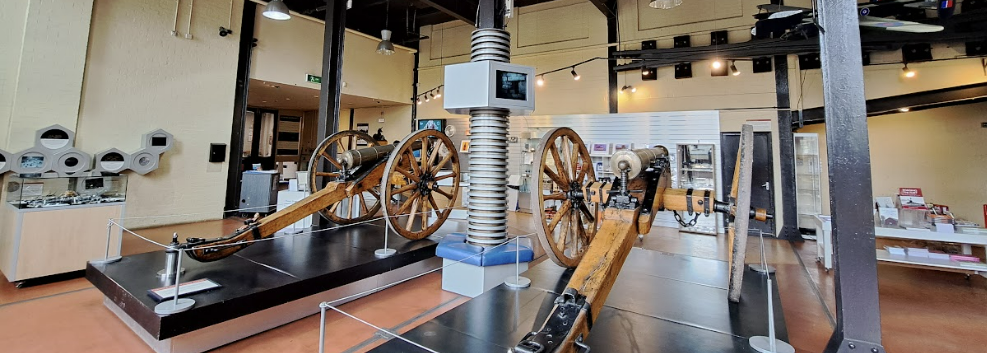 two cannons in sheffield kelham island museum