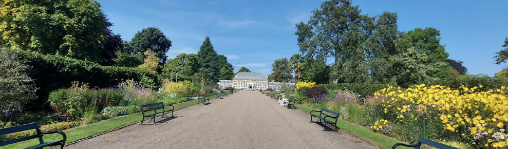 sheffield botanical gardens in summer