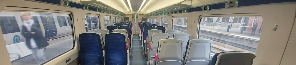 interior of a hull trains paragon set