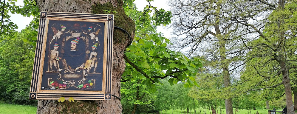 painting in pollok country park