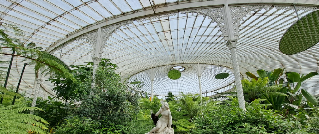 interior of botanic gardens, glasgow