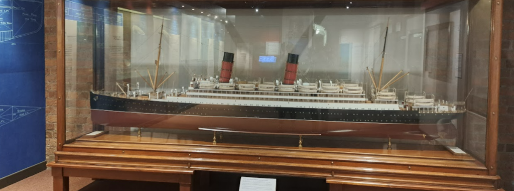 rms lusitania model