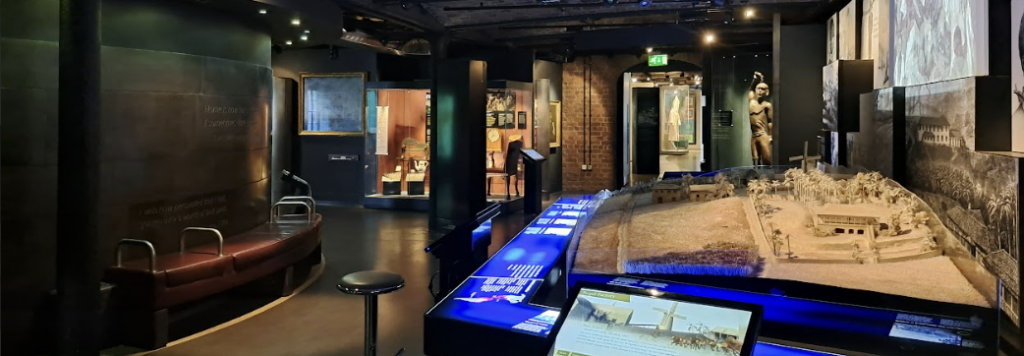 interior of international slavery museum