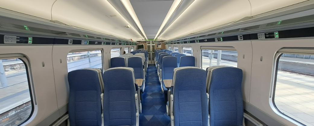 interior of tpe nova 1 train