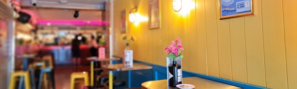 interior of simmons bar shoreditch, which offers beer near the east london line