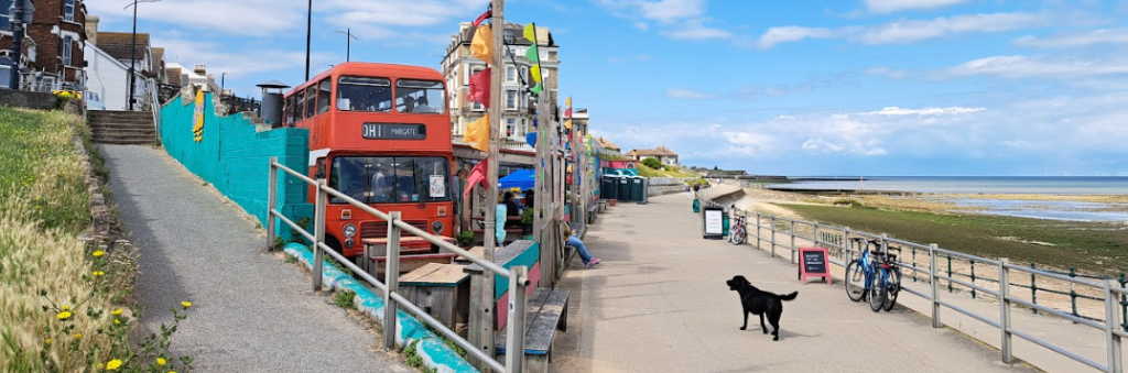 the bus cafe, margate, kent