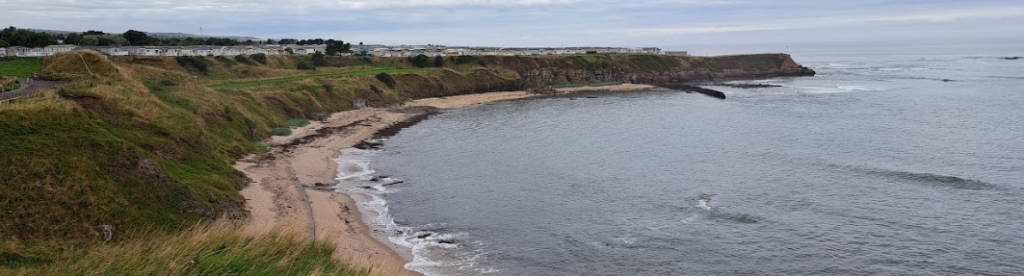 Berwick Beach, which can be visited on day trips from newcastle