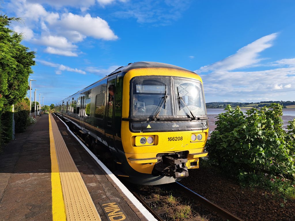 turbo train in exton, devon